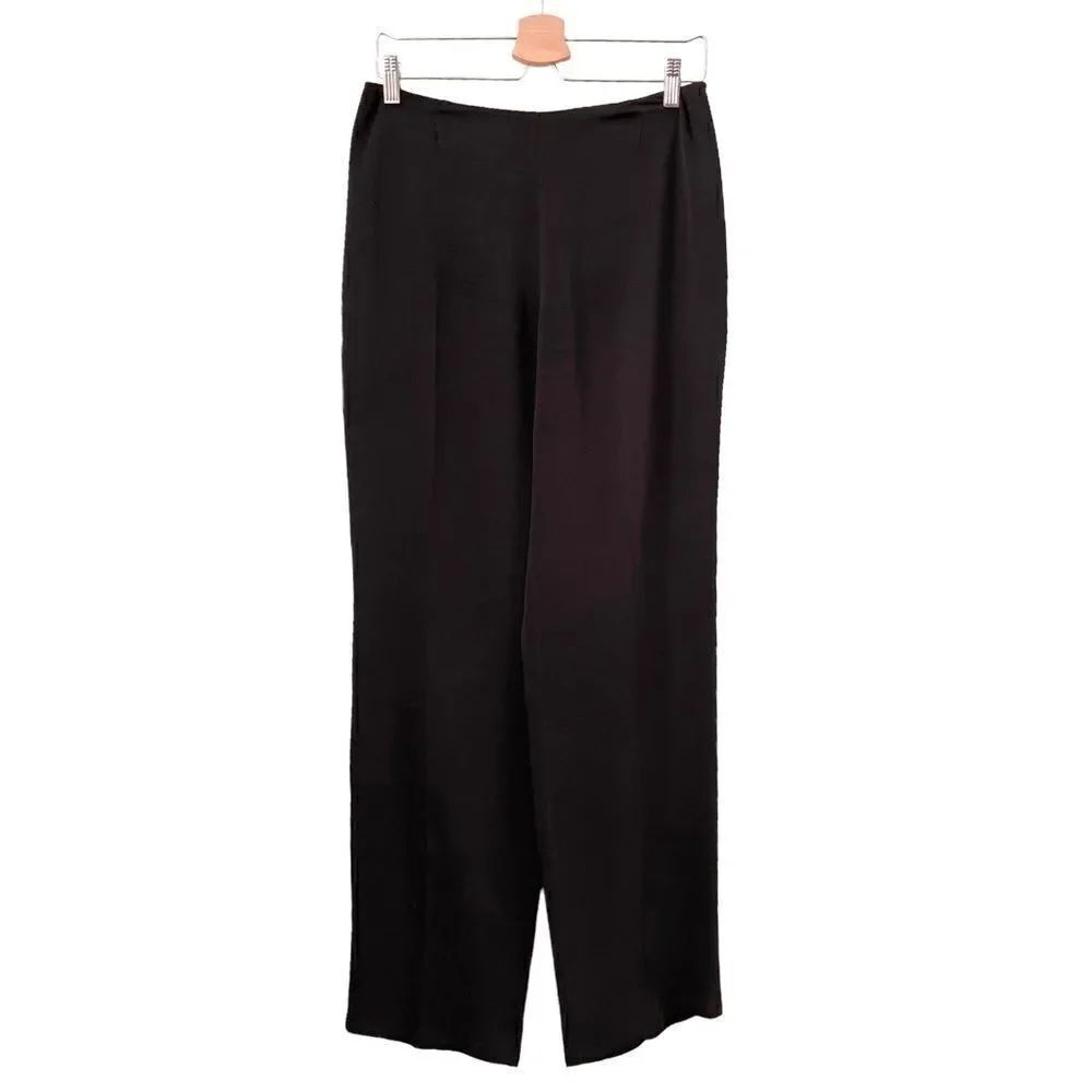 Vintage Krizia Made in Italy Black Trouser in Size EU 42